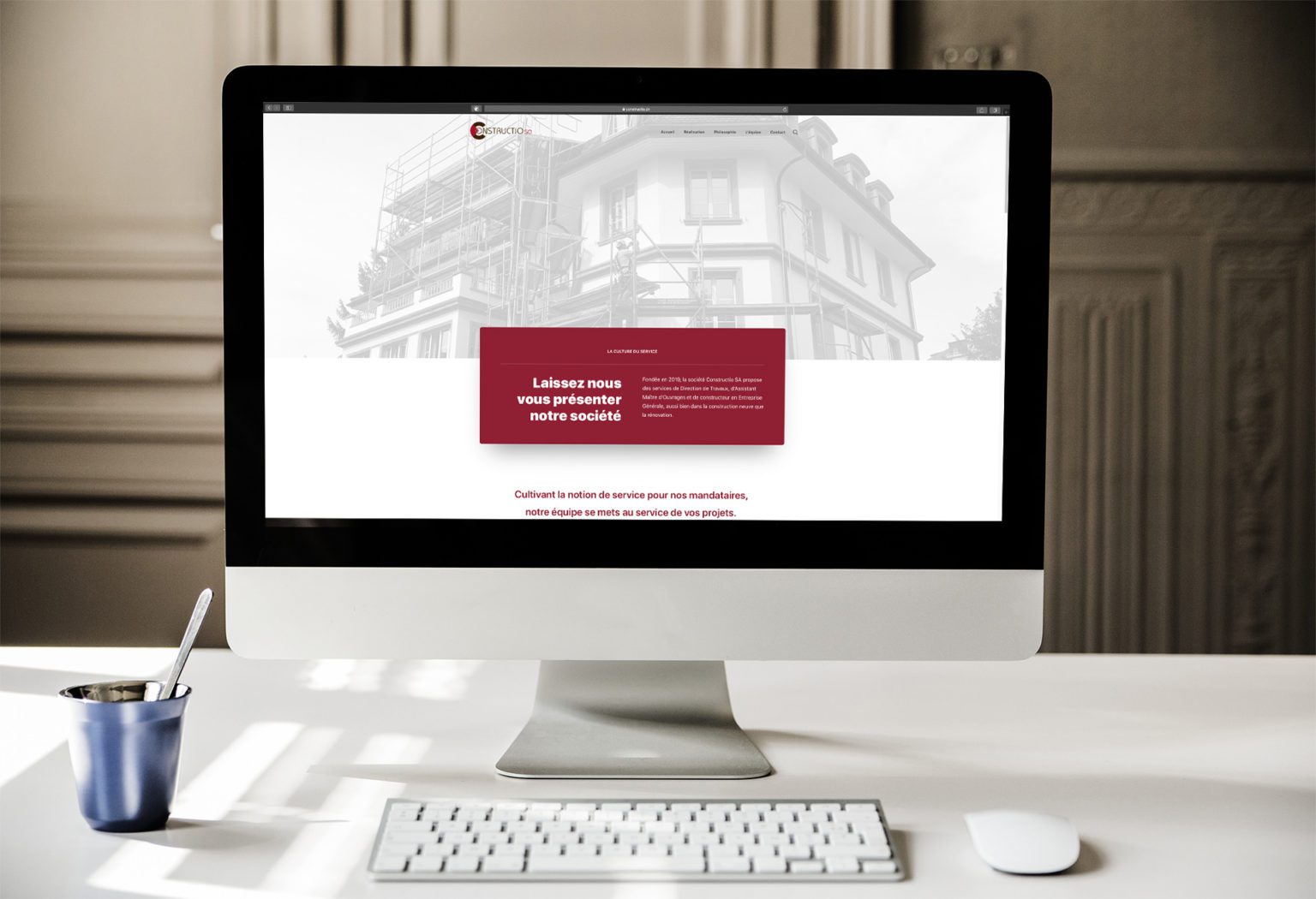 Constructio — Design graphique par Kosdesign