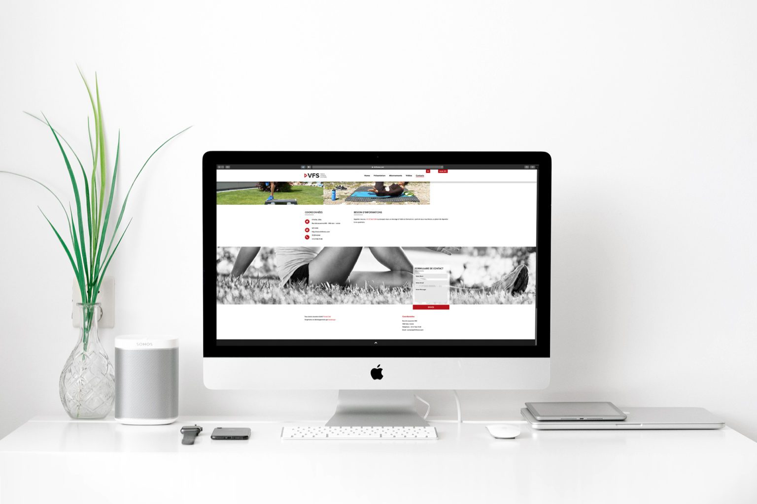 VFS Fitness — Design graphique par Kosdesign